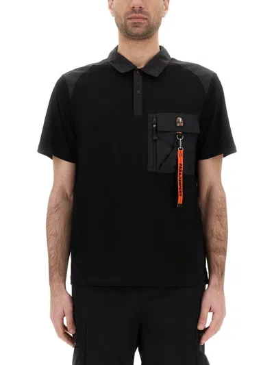 Parajumpers Polo "rescue" In Black