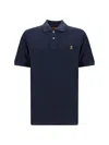 Parajumpers Patch Polo In Dark Avio