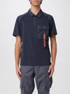 Parajumpers Polo Shirt  Men Color Blue