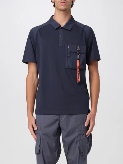 Parajumpers Polo Shirt  Men Color Blue