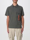 Parajumpers Polo Shirt  Men Color Green