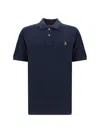 Parajumpers Patch Polo In Dark Avio