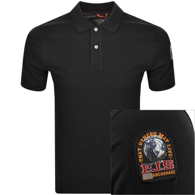 Parajumpers Polo T Shirt Black