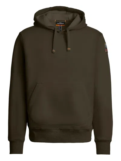 Parajumpers Pouch-pocket Hoodie In Burgundy