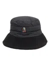 Parajumpers Puffer Bucket Hat In Black