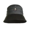 Parajumpers Puffer Bucket Hat In Black In Black