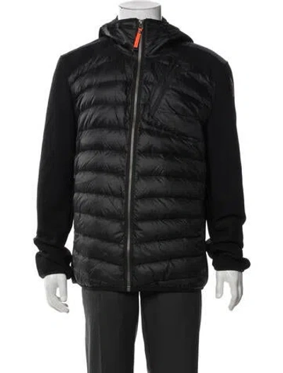 Pre-owned Parajumpers Puffer Coat In Black