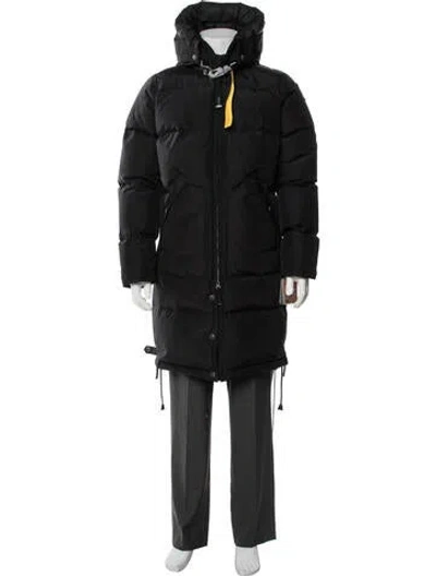 Pre-owned Parajumpers Puffer Coat In Black