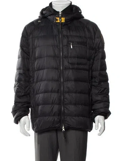 Pre-owned Parajumpers Puffer Coat In Gray