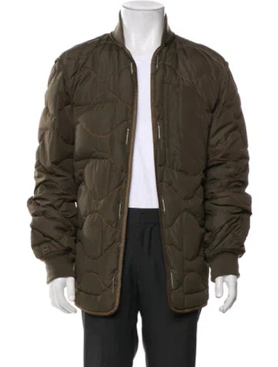 Pre-owned Parajumpers Puffer Coat In Green
