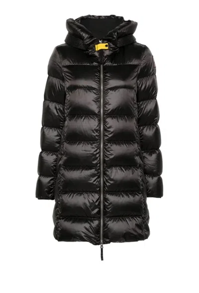 PARAJUMPERS PARAJUMPERS PUFFER COAT WITH QUILTED DESIGN AND LOGO DETAIL