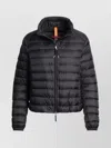 Parajumpers Puffer Jacket Hood Zip Pockets In Black