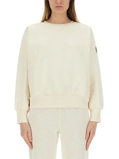 Parajumpers "purity" Sweatshirt In White