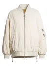 Parajumpers Quilted Bomber Jacket In Neutral