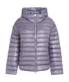 Parajumpers Women's Melua Techno-nylon Down Jacket In Purple