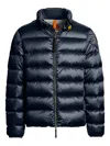 Parajumpers Quilted Down Jacket In Blue