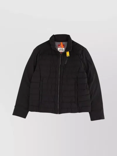 PARAJUMPERS QUILTED HIGH COLLAR LONG SLEEVE COAT