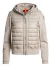 Parajumpers Quilted Hooded Jacket In Neutral