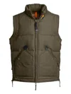 Parajumpers Quilted Padded Vest In Gray