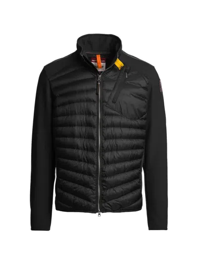 Parajumpers Quilted-panel Jacket In Black