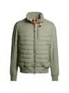 Parajumpers Quilted-panel Jacket In Green