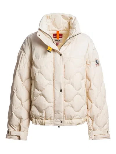 Parajumpers Quilted Puffer Jacket In Neutral