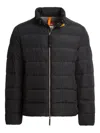 Parajumpers Quilted Zip-fastening Jacket In Black