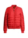 Parajumpers Quilted Zip Jacket In Red