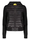 Parajumpers Lightweight Elegant Jacket With Zip And Collar In Black
