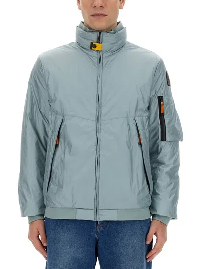 Parajumpers Relaxed Fit Laid Jacket In Blue