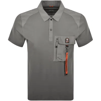 Parajumpers Rescue Polo T Shirt Grey