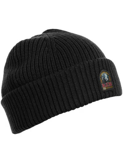 Parajumpers Rib Beanie Hat In Black