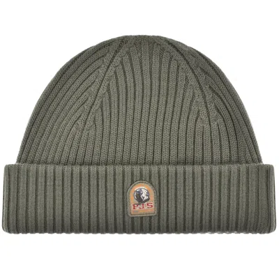 Parajumpers Ribbed Beanie Hat Grey