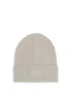 Parajumpers Ribbed Beanie Hat In Neutral