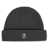Parajumpers Ribbed Beanie Hat Phantom In Gray
