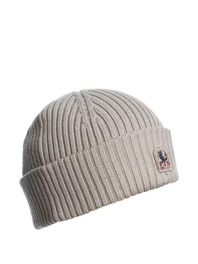 Parajumpers Ribbed Beanie In Neutral