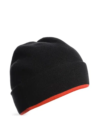Parajumpers Ribbed-cuff Beanie In Black