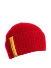 Parajumpers Ribbed-knit Beanie In Red