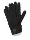 Parajumpers Ribbed-knit Gloves In Black