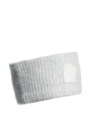 Parajumpers Ribbed-knit Logo Headband In Gray