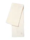 Parajumpers Ribbed Knit Scarf In White