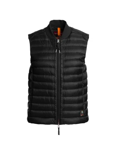 Parajumpers Rosanna Quilted Zip-up Gilet In Black