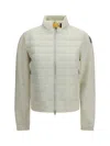 Parajumpers White Polyamide Bomber In White