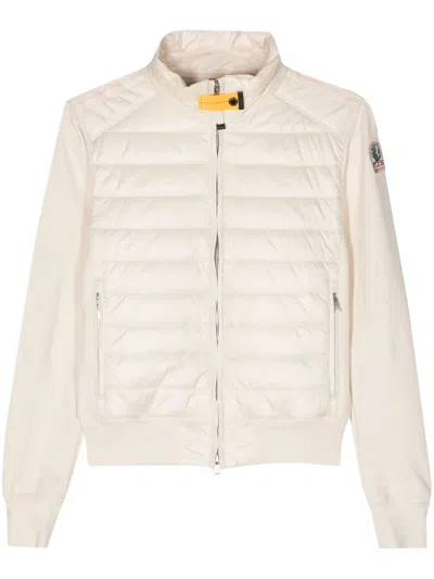 Parajumpers Rosy Panelled Jacket In Neutrals