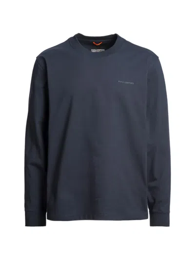 Parajumpers Royal Long-sleeve T-shirt In Blue
