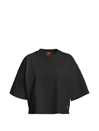 Parajumpers Rozanne Crew-neck T-shirt In Black