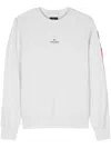 Parajumpers Sabre Cotton-blend Sweatshirt In Grey