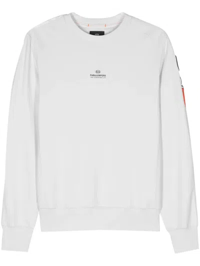 Parajumpers Sabre Cotton-blend Sweatshirt In Grey