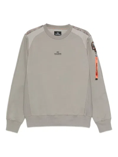Parajumpers Sabre Cotton Sweatshirt In Gray