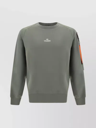 Parajumpers Sabre Basic Sweatshirt In Green